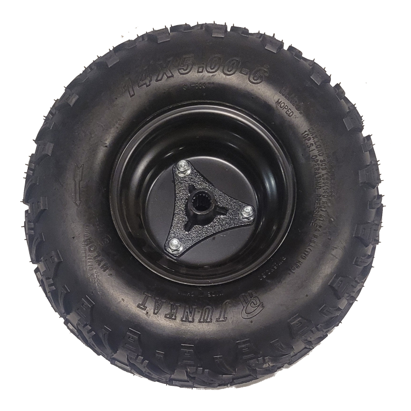 Q24 Rear Wheel Complete w/ flange