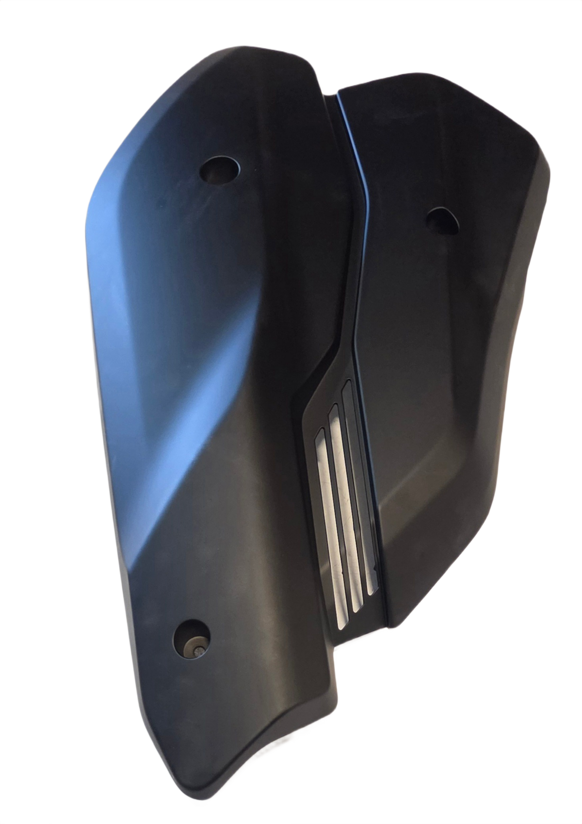 Crown Matte Warrior Grey Right fork guard plate