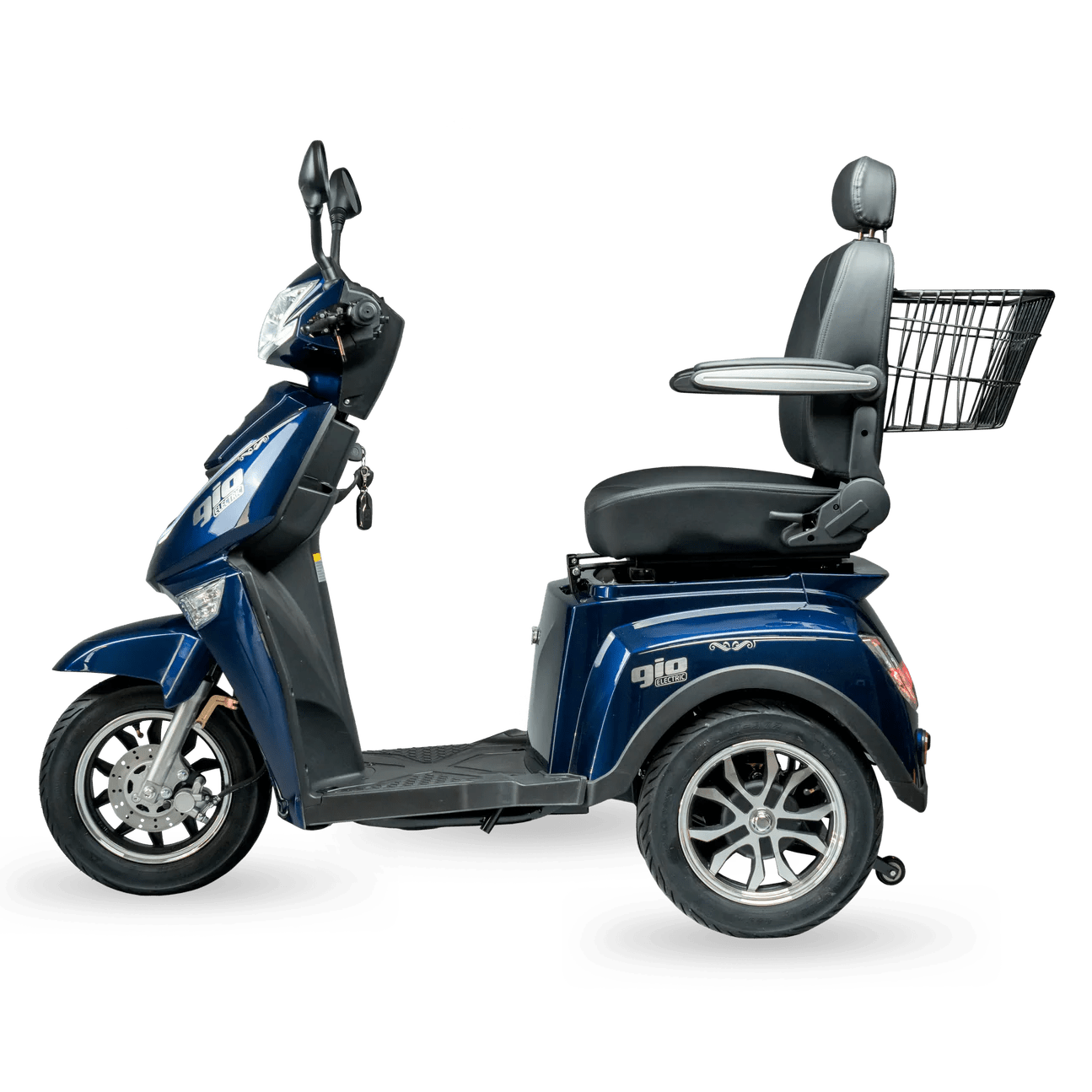 GIO - Titan Long Range 3-wheeled Mobility Scooter - GIO