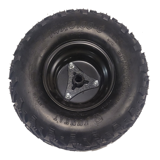 Q24 Rear Wheel Complete w/ flange