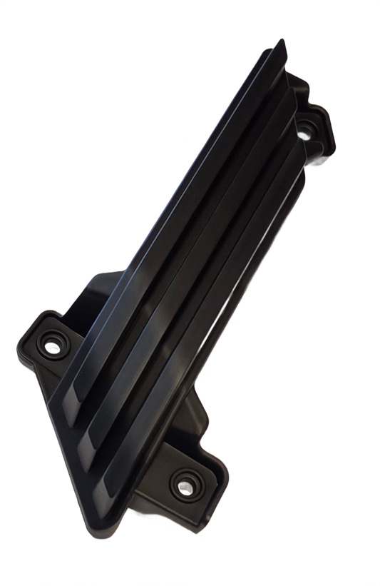 Crown Matte Black Left fork guard decorative piece