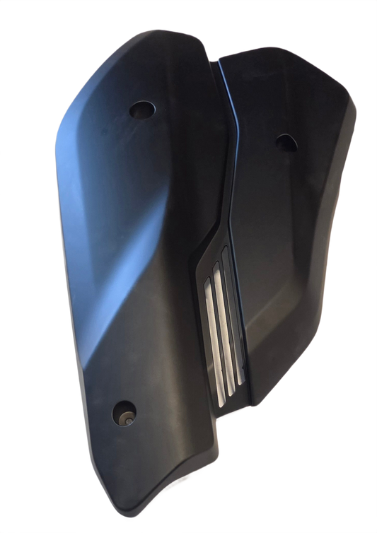 Crown Matte Warrior Grey Right fork guard plate