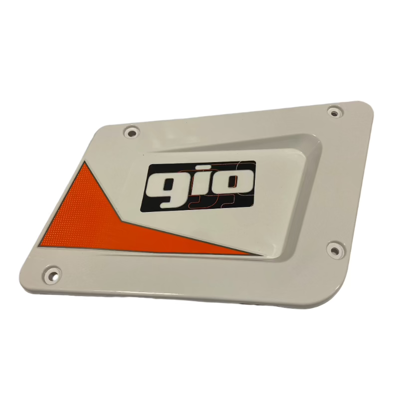 GT125 2024 Red Rear left cover