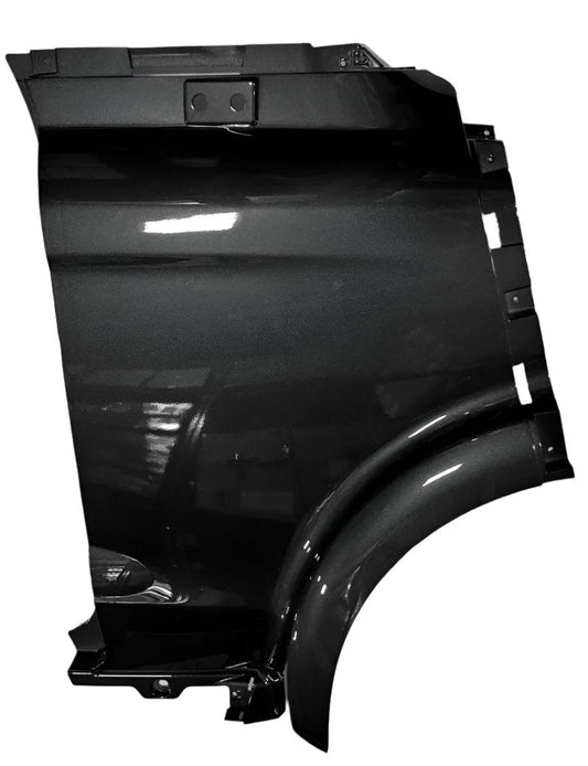 Black Front Mirror Panel Left