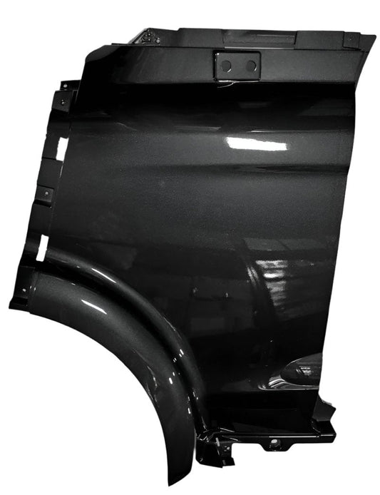 Black Front Mirror Panel Right