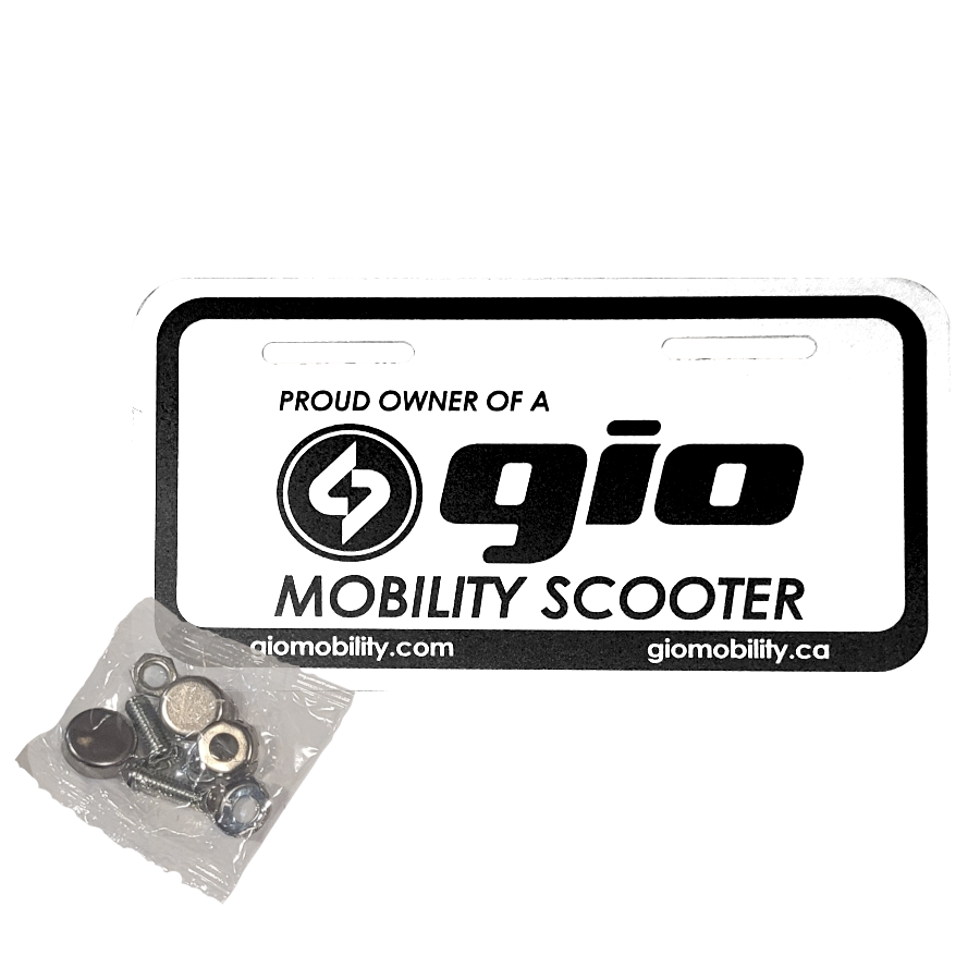 GIO Mobility Scooter Novelty Plate