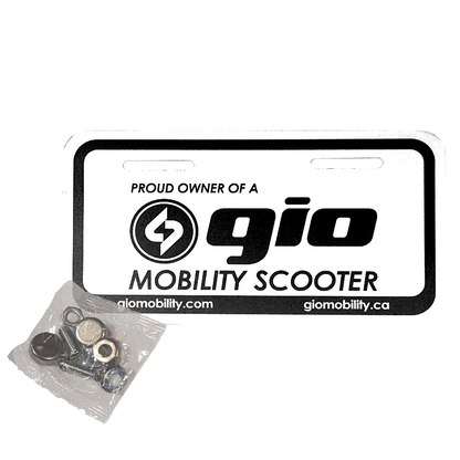 GIO Mobility Scooter Novelty Plate