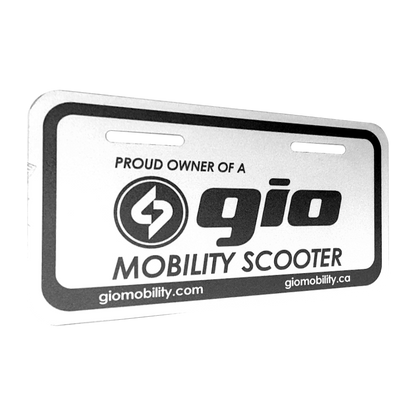 GIO Mobility Scooter Novelty Plate