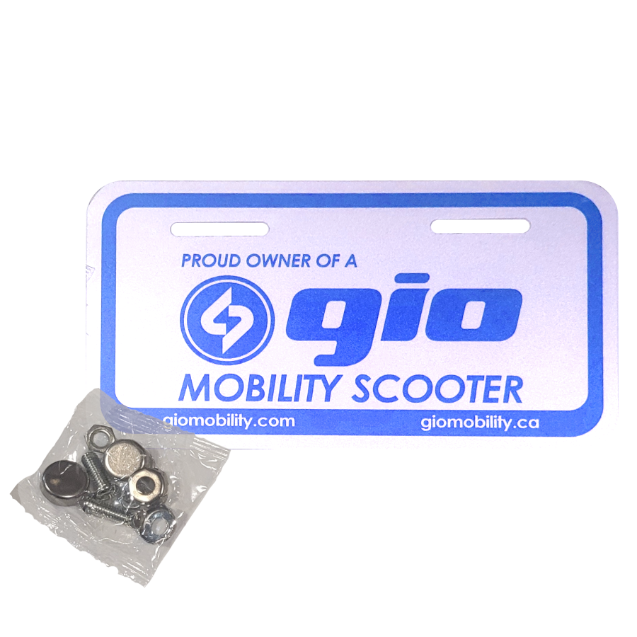 GIO Mobility Scooter Novelty Plate