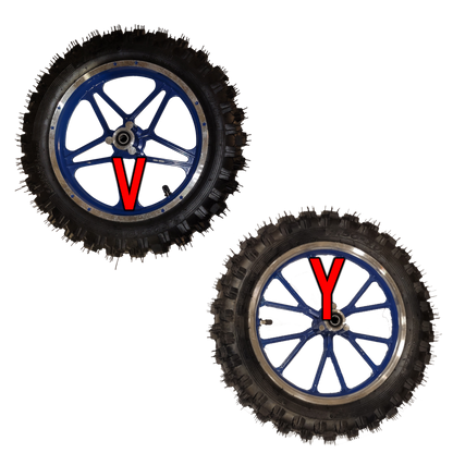 Onex (2022) Rear wheel complete