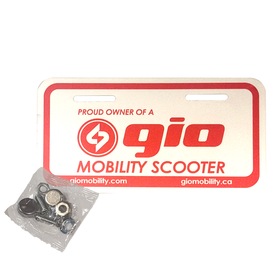 GIO Mobility Scooter Novelty Plate