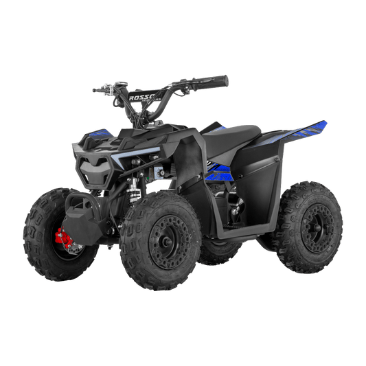 Rosso - eQuad P Kids Electric ATV - Blue