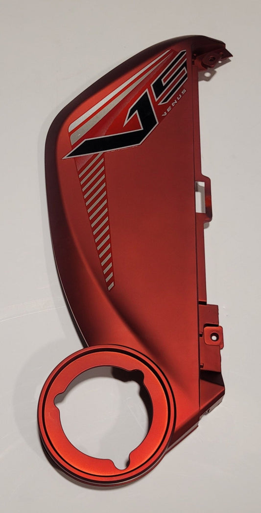 Venus Right large protective plate Matte Red