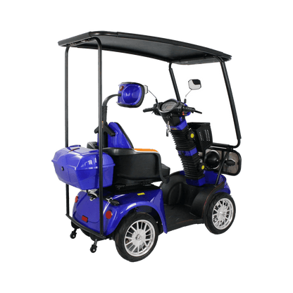 GIO - Tron Long Range 4-wheeled Mobility Scooter with Roof