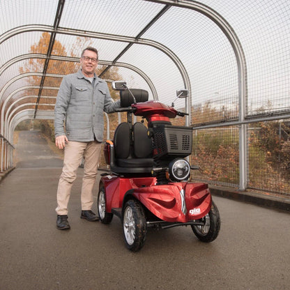 GIO - Tron Long Range 4-wheeled Mobility Scooter